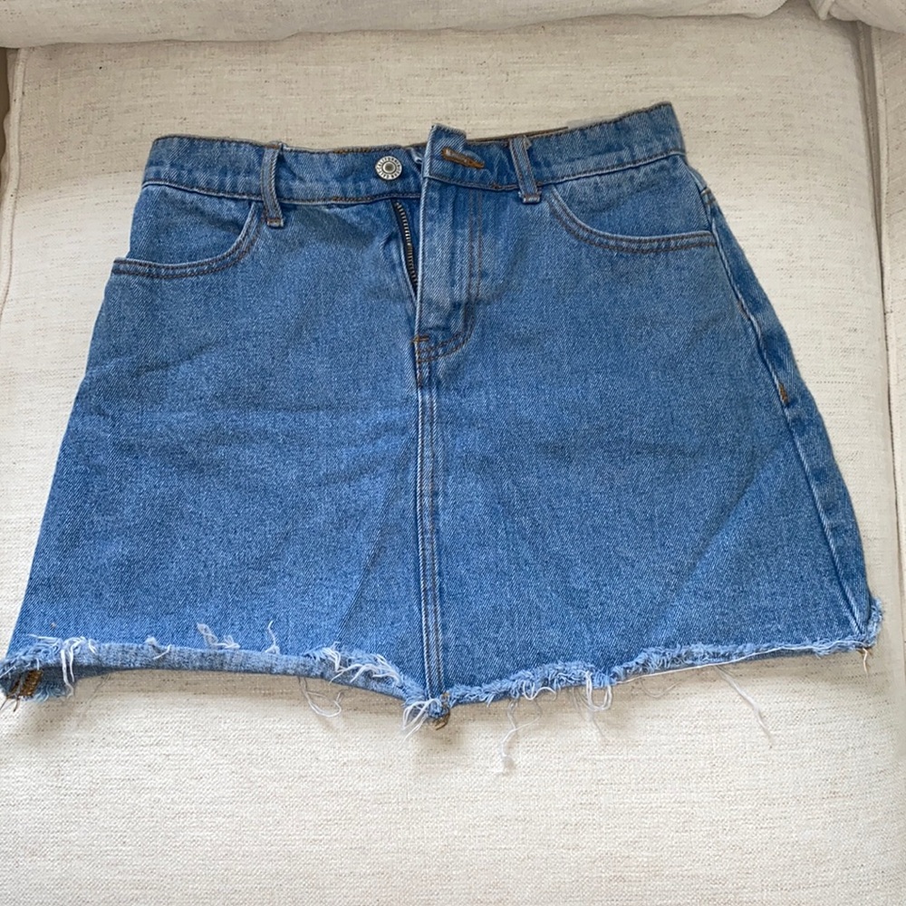 BRANDY MELVILLE MINI DENIM SKIRT